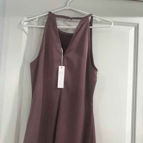 ✨NWT✨Mauve knee length slip satin dress - Picture 8 of 8